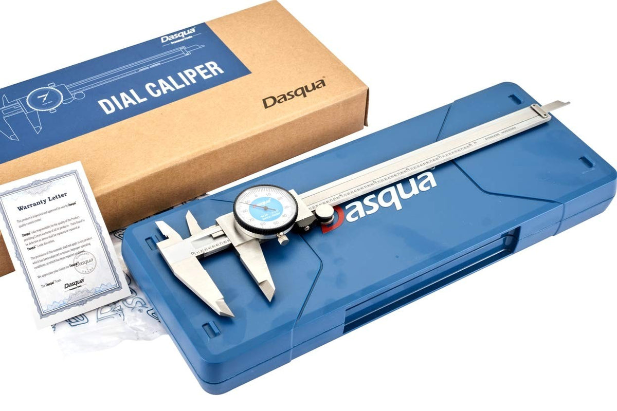 DASQUA 0-8" MACHINIST GRADE DIAL CALIPER