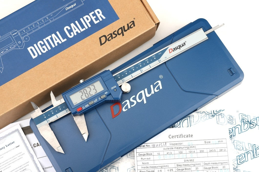DASQUA 0-150MM/0-6" ABSOLUTE DIGITAL CALIPER
