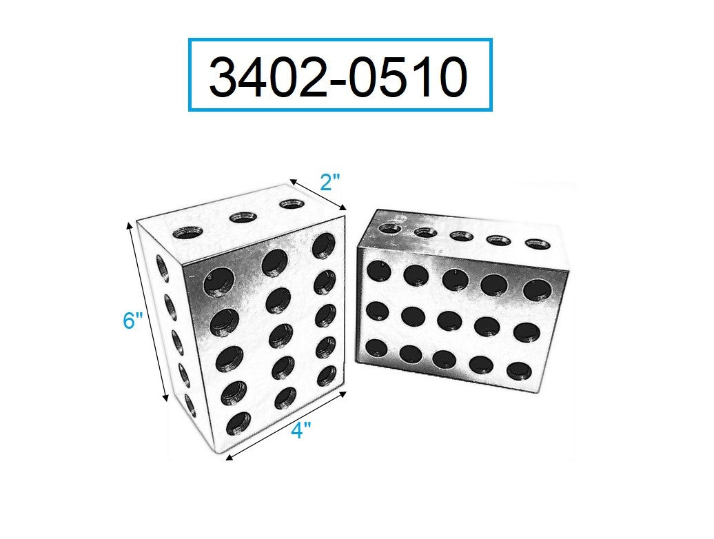 2-4-6 PRECISION MATCHED PAIR BLOCKS SET