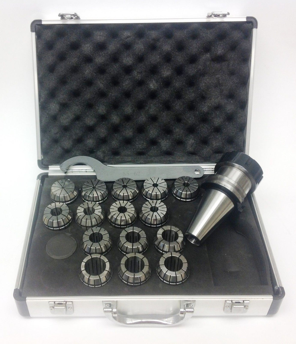 ER-40 CAT 40 V-FLANGE SPRING COLLET CHUCK SET