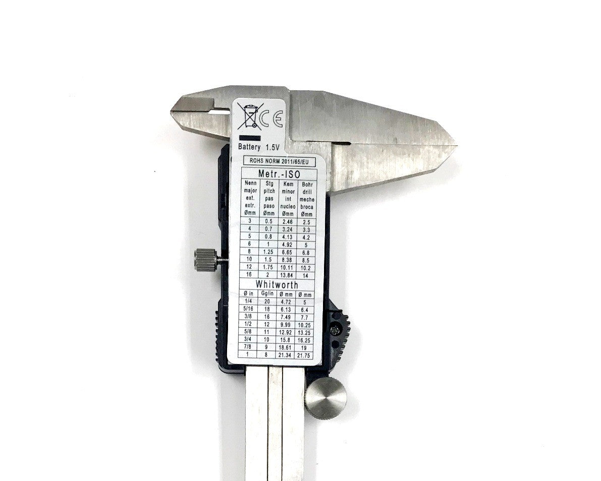 6" / 150MM 4-KEY DIGITAL ELECTRONIC CALIPER