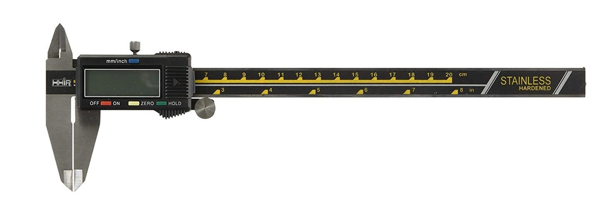 8" / 200MM 4-KEY DIGITAL ELECTRONIC CALIPER