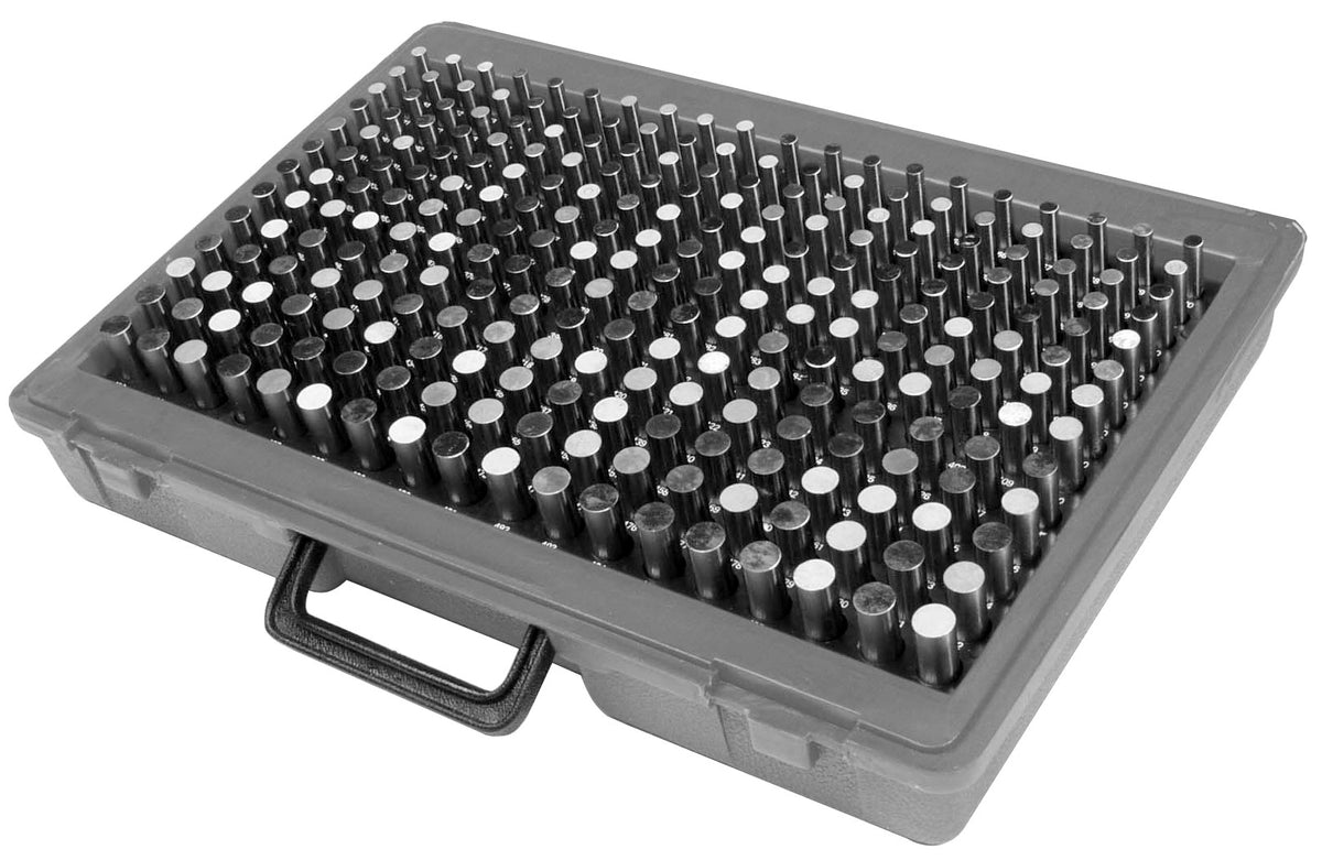 PRECISION STEEL PIN GAGE SETS WITH CERTIFICATION