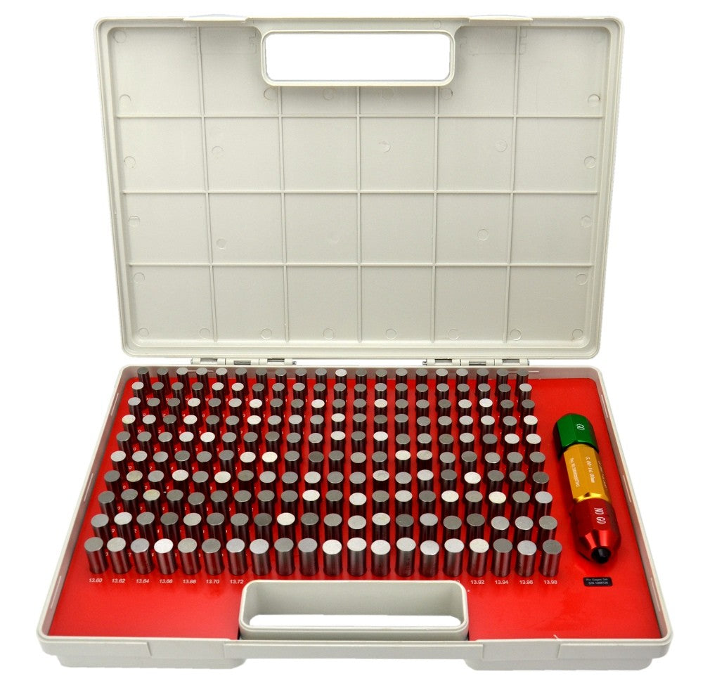 PRECISION STEEL PIN GAGE SETS WITH CERTIFICATION