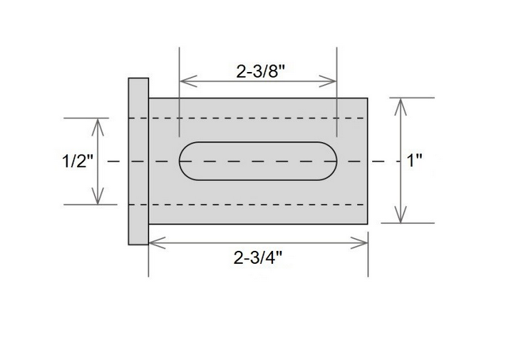 1" OD-1/2" ID C TYPE TOOL HOLDER BUSHING