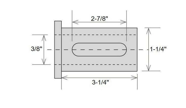 1-1/4" OD-3/8" ID C TYPE TOOL HOLDER BUSHING