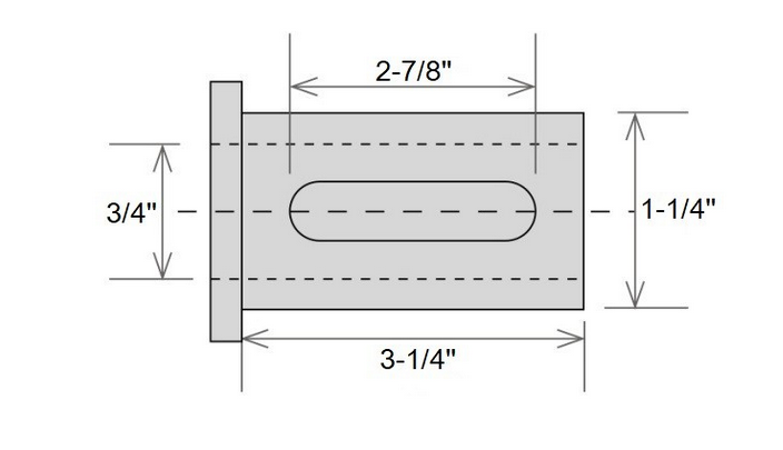 1-1/4" OD-3/4" ID C TYPE TOOL HOLDER BUSHING